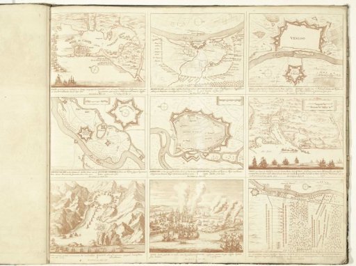 Schouwburg van den oorlog (sheet III), 1702