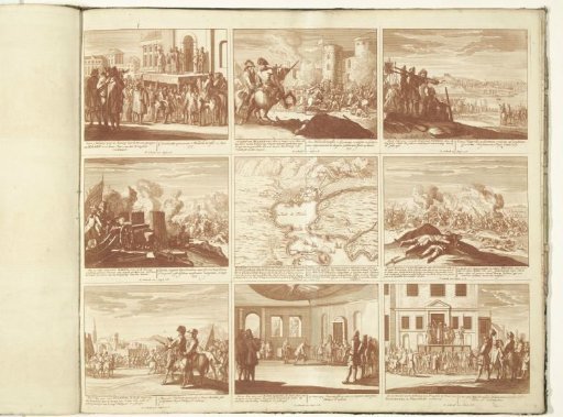 Schouwburg van den oorlog (sheet VIII), 1707