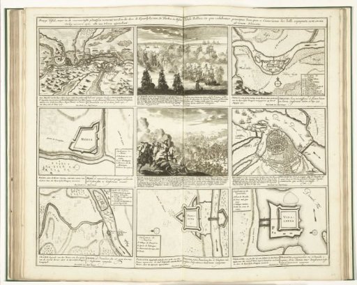 Theatre of War (sheet XVIII), 1717