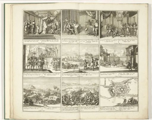 Schouwburg van den oorlog (sheet I), 1700-1701