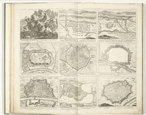Schouwburg van den oorlog (sheet II), 1701-1702