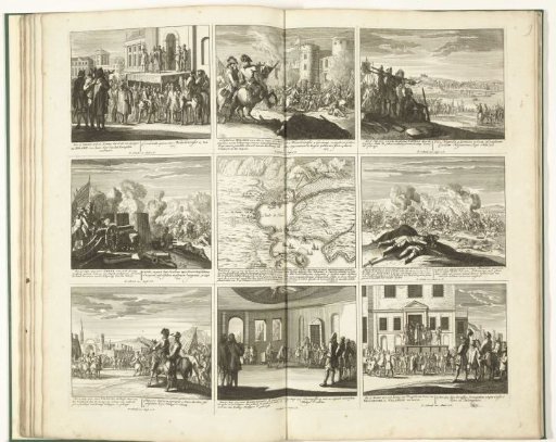 Schouwburg van den oorlog (sheet VIII), 1707