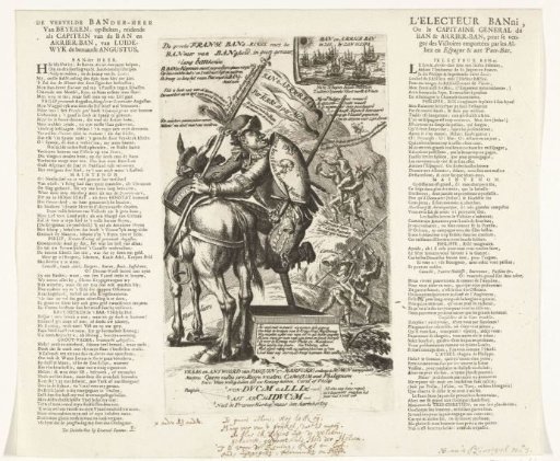 Satirical Print on the Elector of Bavaria, 1706