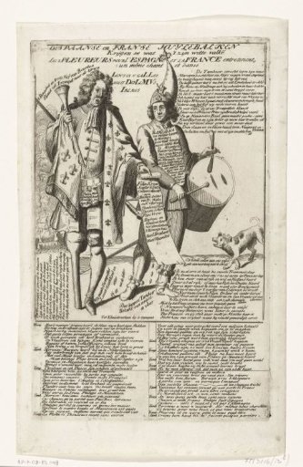 France and Spain Lament Their Losses, 1706