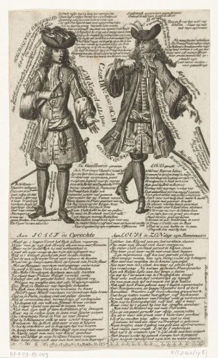 Conversation Between Emperor Joseph I and King Louis XIV, 1706