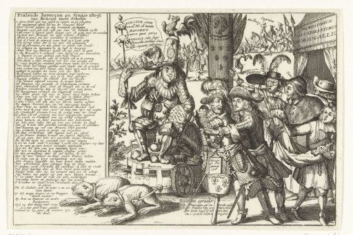 Retreat of the Elector of Bavaria and the French, 1708