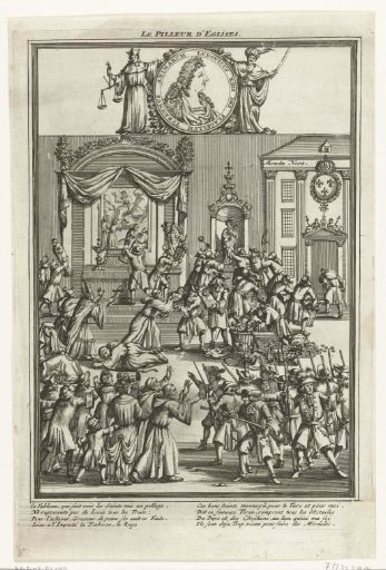 The Church Plundered by Louis XIV, ca. 1701-1713