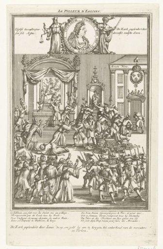 The Church Plundered by Louis XIV, ca. 1701-1713