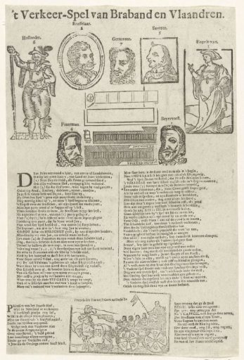 The Game of Chance of Brabant and Flanders, 1708