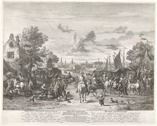 Horse Market, ca. 1702