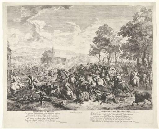 Cavalry Battle, ca. 1702