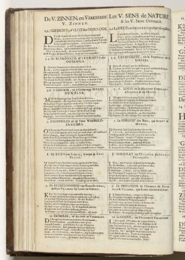 Table of contents for the series Supplement to the Royal Almanac, called the Golden Year of the Allies, 1706