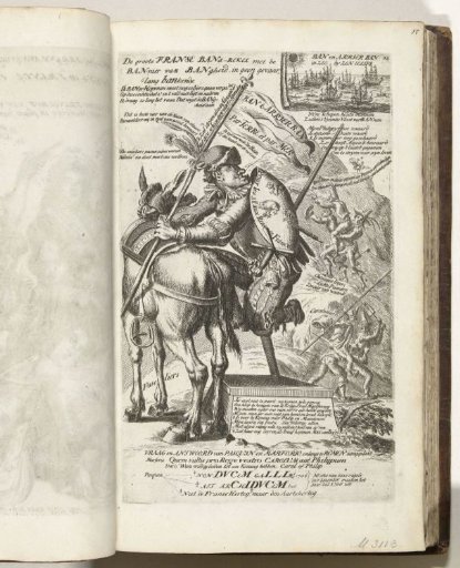 Satire on the Elector of Bavaria, 1706