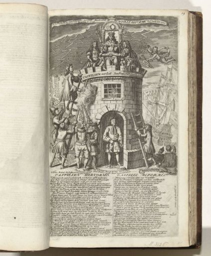 The parties fighting over Castile, 1706