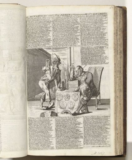 Exchange office of Louis XIV, 1706