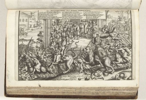 The Dutch Knight on the Dutch Lion drives away the beast of Babylon, 1705