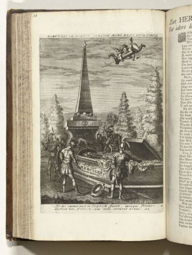 The Opened Tomb of Hercules, ca. 1707-1708