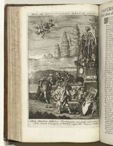 The open grave of King Croesus, ca. 1707-1708