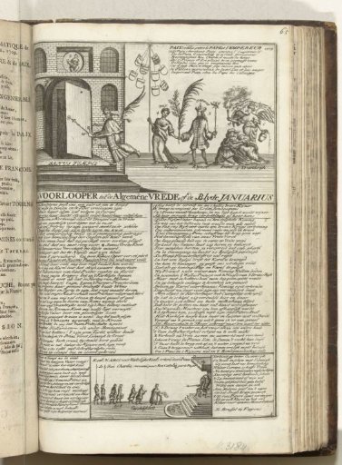 The Temple of Janus is closed by the Pope, 1709