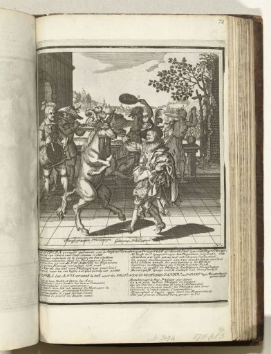 The Dying French Monarchy (plate c), 1711