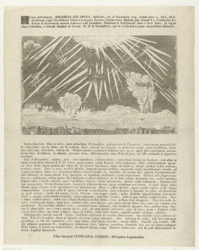 Celestial Phenomena, 1729