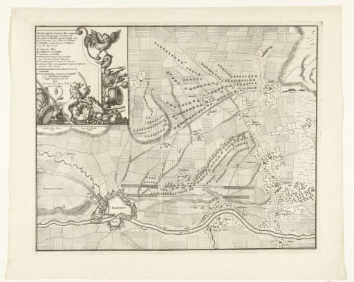 Plan of the Camp of the Allies before Maastricht, 1703