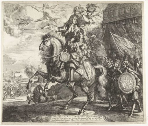 Equestrian portrait of Emperor Charles VI