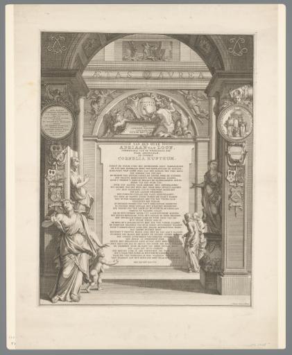 Allegory on the Golden Wedding of Adriaan van Loon and Cornelia Hunthum, 1706