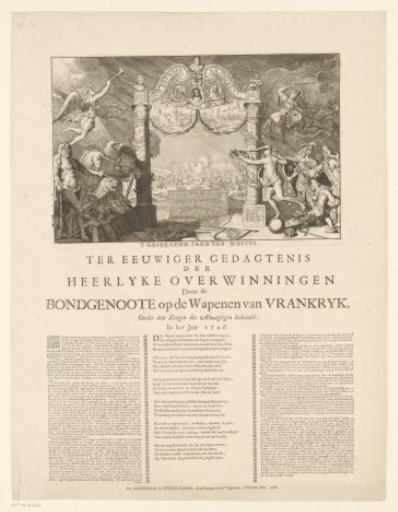 Allegory on the Victories Achieved by the Allies in the Year 1706