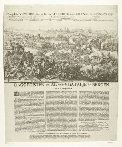 Battle of Malplaquet, 1709