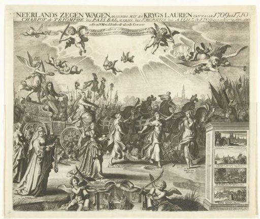 Allegory on the victories of the Republic in the year 1709