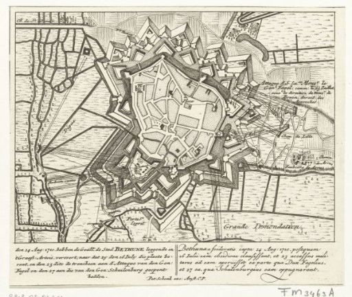 Siege of Béthune, 1710