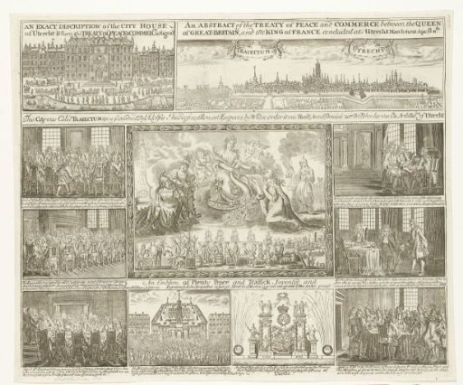 Allegory on the Peace of Utrecht, 1713