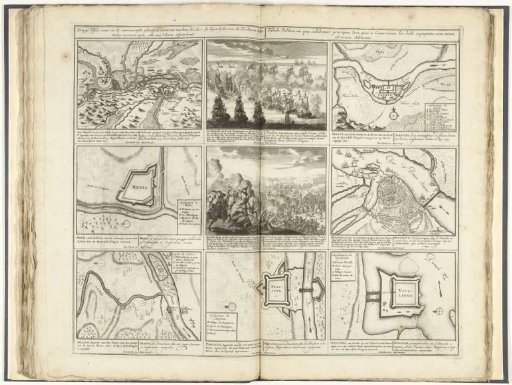 Theatre of War (sheet XVIII), 1717