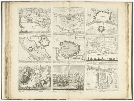 Theatre of War (sheet III), 1702