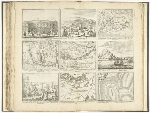 Theatre of War (sheet V), 1704