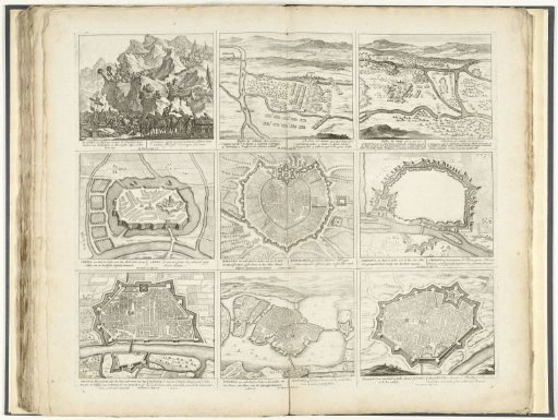 Theatre of War (sheet II), 1701-1702