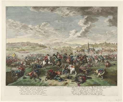 Cavalry Fight in Northern Italy, ca. 1702-1703