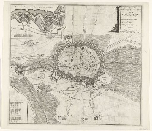 Siege of Douai, 1710