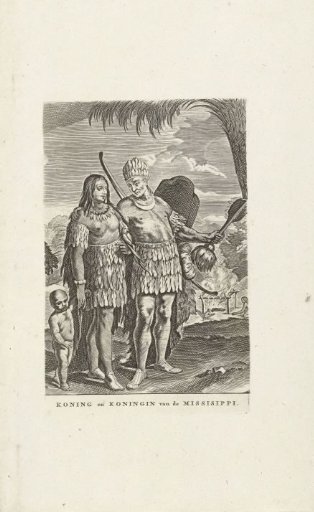 King and Queen of the Mississippi, 1720