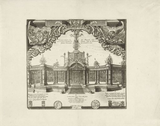 Inauguration of Emperor Charles VI as Duke of Brabant in Brussels, 1717