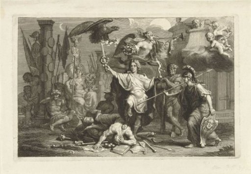 Triumph of Prince Eugene of Savoy, 1719