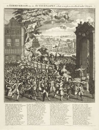 The fair stall of the action dealers, 1720