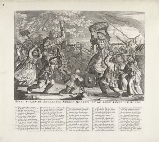 Struggle Between the Wind Trade and Impoverishment, 1720
