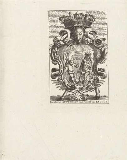 Emblem on the Wind Trade, 1720