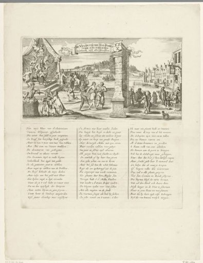 The Toll Gate at Vianen for the Actionists, 1720