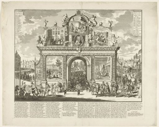 Arch of Remembrance at the grave of the Actionists, 1720