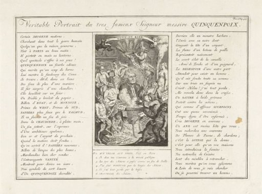 True Image of Mr. Quinquempoix, 1720