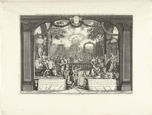 The Honest and the Greedy Merchant, 1720