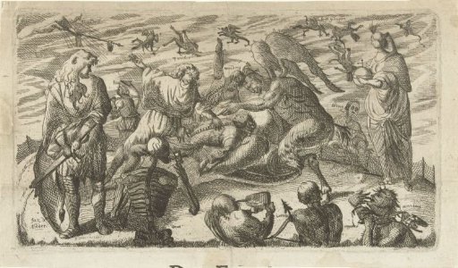 Sinner on His Deathbed, ca. 1720